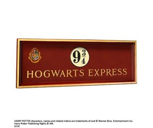 Reklameartikler - Harry Potter - Hogwarts 9 3/4 sign - 849241002394