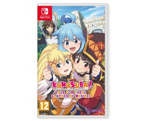 Spill - KONOSUBA: God's Blessing on This Wonderful World! Love for These Clothes of Desire! - Nintendo Switch - Visual Novel - 5060690796244