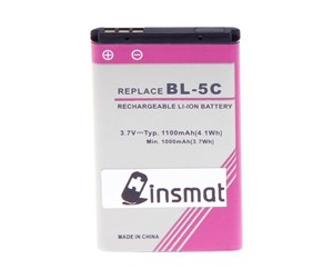 Mobil - Adaptere og ladere - Insmat battery - Li-Ion - 106-9325