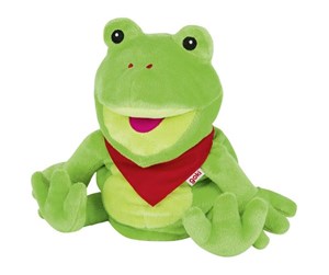 Dukker, Bamser & Utstyr - Goki Hand Puppet Frog - 51785