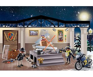 Playmobil - Playmobil Jul - Adventskalender politi museumstyveri - 71347