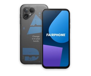 Mobiltelefoner - Fairphone 5 256GB/8GB - Transparent Edition - F5FPHN-2TL-EU1