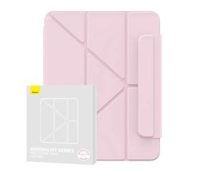 Nettbrett - Deksler og etui - Baseus Magnetic Case Minimalist for Pad 10 10.9″ (baby pink) - P40112502411-02