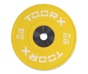 Sport & Fitness - Toorx Bumperplate Competition 15 kg. - DBC-15BLACKONE SIZE