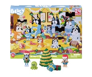 Adventskalender - Bluey Julekalender m. 24 låger - LIN90188