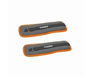 Sport & Fitness - Toorx Wrist/Ankle Weights 2 x 2 KG - AHF-094GRÅ/RONE SIZE