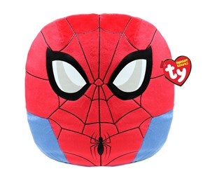 Dukker, Bamser & Utstyr - Ty Squishy Beanie Marvel Spider-Man 35.5cm - 0008421393527