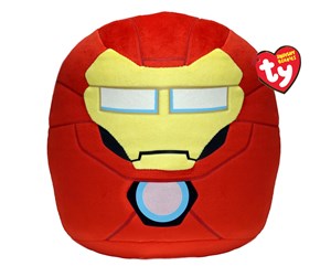 Dukker, Bamser & Utstyr - Ty Squishy Beanies Marvel Iron Man 25.5cm - TY39253