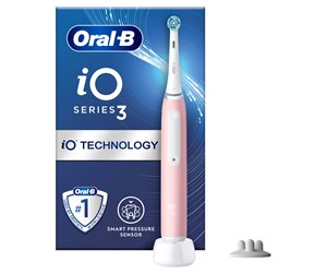 Elektrisk tannbørste - Oral-B Elektrisk tannbørste iO3S Blush Pink - 8006540730843