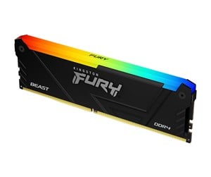 RAM - Kingston FURY Beast RGB DDR4-2666 C16 SC - 16GB - KF426C16BB12A/16