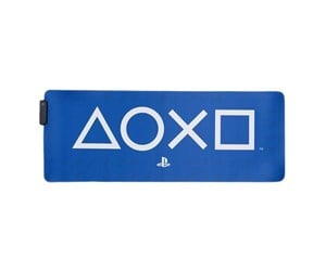 Reklameartikler - Paladone - PlayStation Light Up Desk Mat - PP11443PS