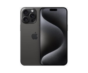 Mobiltelefoner - Apple iPhone 15 Pro Max 256GB - Black Titanium - MU773QN/A