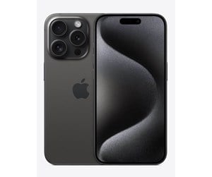 Mobiltelefoner - Apple iPhone 15 Pro 128GB - Black Titanium - MTUV3QN/A