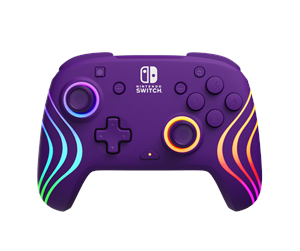 Spill - Tilbehør - PDP Afterglow Wave - Purple - Controller - Nintendo Switch - 750122SWAWWIP