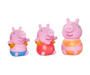 Babyleker - Tomy Peppa Pig - Squirters (Mummy Pig Peppa & George) - 5011666731585