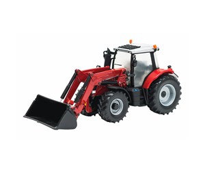 Leketøysbil - Tomy Britain's - Massey Ferguson 6616 Tractor With Loader - 0036881430827