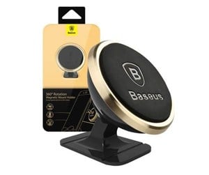 Mobil - Andre tilbehør - Baseus Magnetic Phone Mount  (gold) - SUCX140015