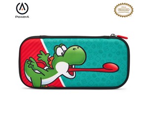 Spill - Tilbehør - PowerA Slim Case for Nintendo Switch Systems - Go Yoshi - Bag - Nintendo Switch - NSCS0088-01