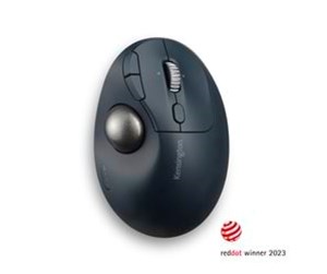 Mus - Kensington Pro Fit® Ergo TB550 Trackball - Mus - Optisk - 9 - Blå - K72196WW