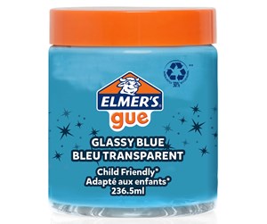 Kreative leker - Elmer's Elmers Gue Pre Made Slime | Glassblått slim | 236,5 ml | 1 deler - 2162068