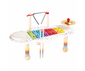 Treleker - Small Foot - Wooden Music Table with Dots 3dlg. - 10385