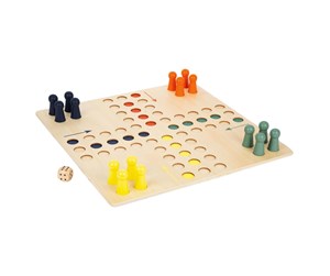 Brettspill & Puslespill - Small Foot - Wooden Ludo Game XL - 11783