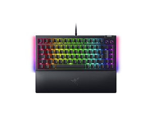 Tastatur - Razer BlackWidow V4 75% - US (ISO) - Gamingtastatur - Uten numpad - Amerikansk Engelsk - Svart - RZ03-05000400-R3E1