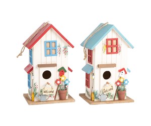 Kreative leker - Small Foot - Wooden Birdhouse Villa Villekulla - 6587