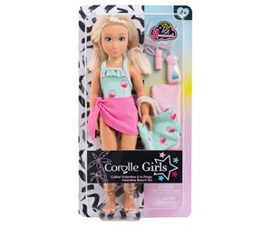 Dukker, Bamser & Utstyr - Corolle Girls - Fashion Doll Valentine Beach Set - 9000600110