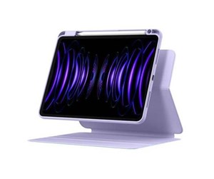 Nettbrett - Deksler og etui - Baseus Minimalist Series IPad PRO 11"/Pad Air4/Air5 10.9" Magnetic protective case (purple) - ARJS040905