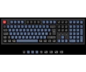 Tastatur - Keychron K10 Pro QMK/VIA Wireless RGB Hot Swap K Pro Red - Gamingtastatur - Nordisk - Blå - K10P-H1