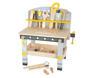 Byggesett - Small Foot - Wooden Workbench Compact Miniwob 34dlg. - 11805