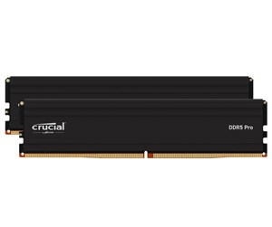 RAM - Crucial PRO DDR5-5600 - 48GB - CL46 - Dual Channel (2 pcs) - AMD EXPO - Svart - CP2K24G56C46U5