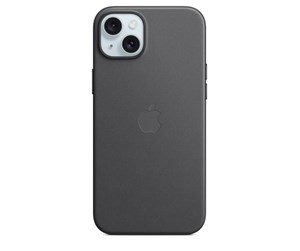 Mobil - Deksel og etui - Apple iPhone 15 Plus FineWoven Case with MagSafe - Black - MT423ZM/A