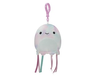 Dukker, Bamser & Utstyr - Squishmallows - 9 cm Plush P14 Clip On - Krissa the Jellyfish - 0196566183971