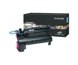 Printertilbehør blekk/toner - Lexmark - Extra High Yield - magenta - o - Laser toner Rød - C792X2MG