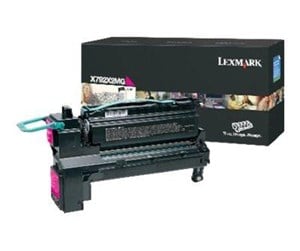 Printertilbehør blekk/toner - Lexmark - Extra High Yield - magenta - o - Laser toner Rød - X792X2MG