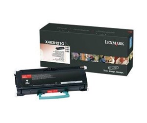 Printertilbehør blekk/toner - Lexmark - High Yield - black - original - Laser toner Svart - X463H21G