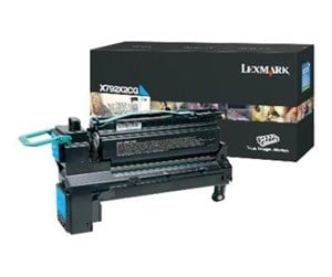 Printertilbehør blekk/toner - Lexmark X792 - Extra High Yield - cyan - Laser toner Blå - X792X2CG