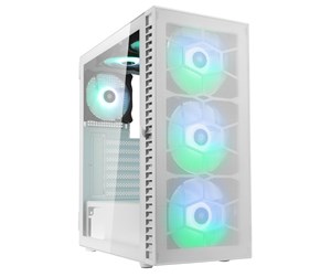 Kabinett - Kolink Observatory HF MESH ARGB Midi Tower Case - white - Kabinett - Desktop - Hvit - PGW-CH-KOL-112