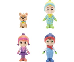 Figurer - Jazwares Cocomelon - 4 Figure Pack (Winter Theme) 8cm - 0191726397830