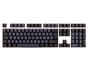 Tastatur - Ducky Cosmic Keycap Set - double shot PBT - blue & black - Tastehetter - Nordisk - Blå - DKSA109-FIPDCOBVPO1