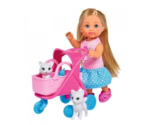 Dukker, Bamser & Utstyr - SIMBA DICKIE GROUP Evi LOVE Cat Buggy 12cm - 105733348