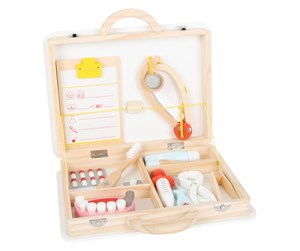 Rollelek - Small Foot - Wooden Doctor and Dentist 2in1 Set in Suitcase - 11743