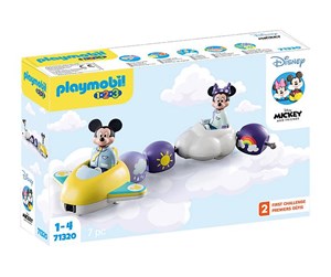 Playmobil - Playmobil 1.2.3 - 1.2.3 & Disney: Mickeys & Minnies skyfly - 71320