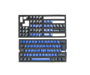 Tastatur - Ducky Horizon Keycap Set - double shot PBT - Navy - Tastehetter - Nordisk - Blå - DKSA109-FIPDBBZOH