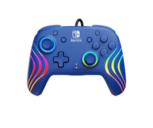 Spill - Tilbehør - PDP Afterglow Wave - Blue - Controller - Nintendo Switch - 750122SWAWWCB