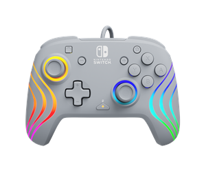 Spill - Tilbehør - PDP Afterglow Wave - Grey - Controller - Nintendo Switch - 750122SWAWWCG