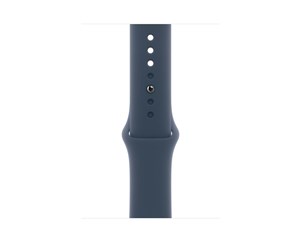 Smartklokke - Tilbehør - Apple 45mm Storm Blue Sport Band - M/L - MT3R3ZM/A