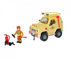 Leketøysbil - SIMBA DICKIE GROUP Fireman Sam - Mountain 4x4 Jeep - 109252511038